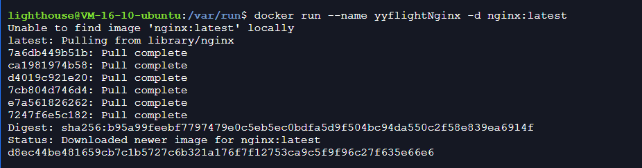 Docker日常工作常用命令