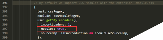 在Create React App中使用CSS Modules的方法示例