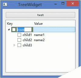PyQt4 treewidget 选择改变颜色,并设置可编辑的方法
