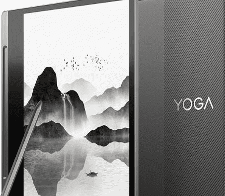 联想瑜伽纸电子墨水平板电脑现已在中国接受预订